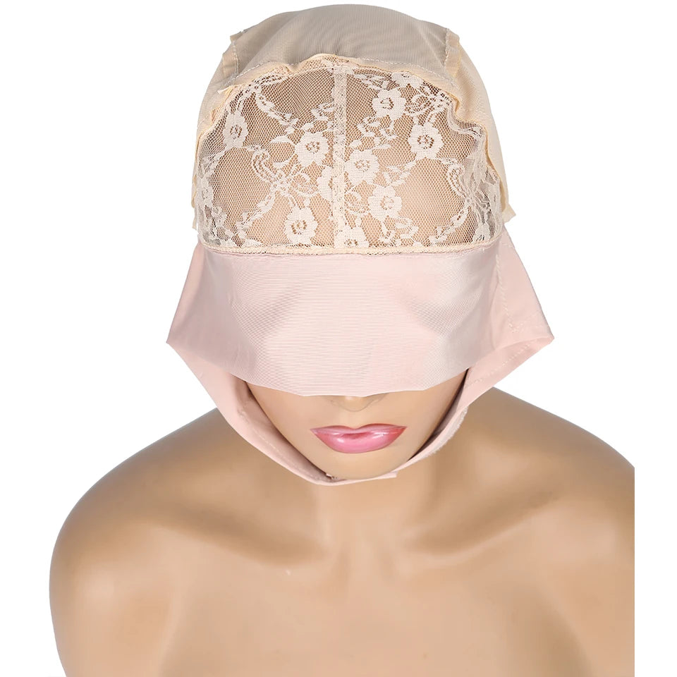 Wig Cap for Headband Wig 1 PCS For Edges Wig Net Cap Weaving Caps Headwrap Wigs Caps For Making Wigs With Adjustable Band